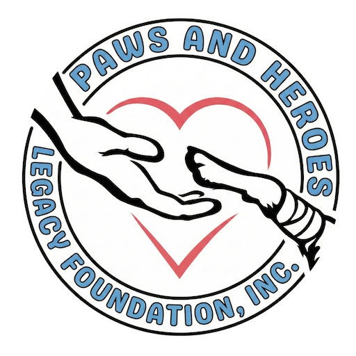 Paws & Heroes Legacy Foundation Logo